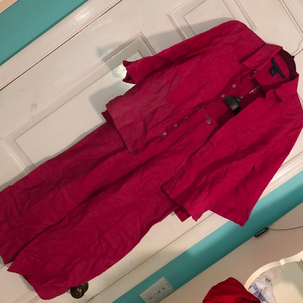 Catherine Stewart: Linen Pants Suit
